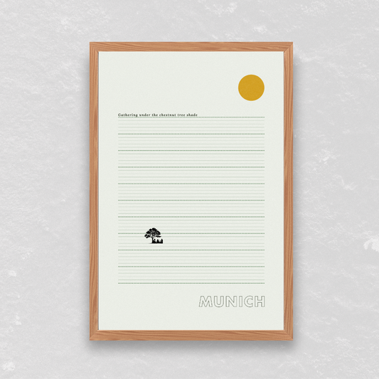 Munich Shade Poster - Printed