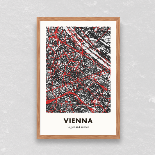 Vienna City Map - Digital