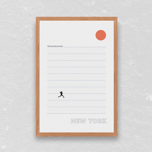New York Dreams Poster - Digital