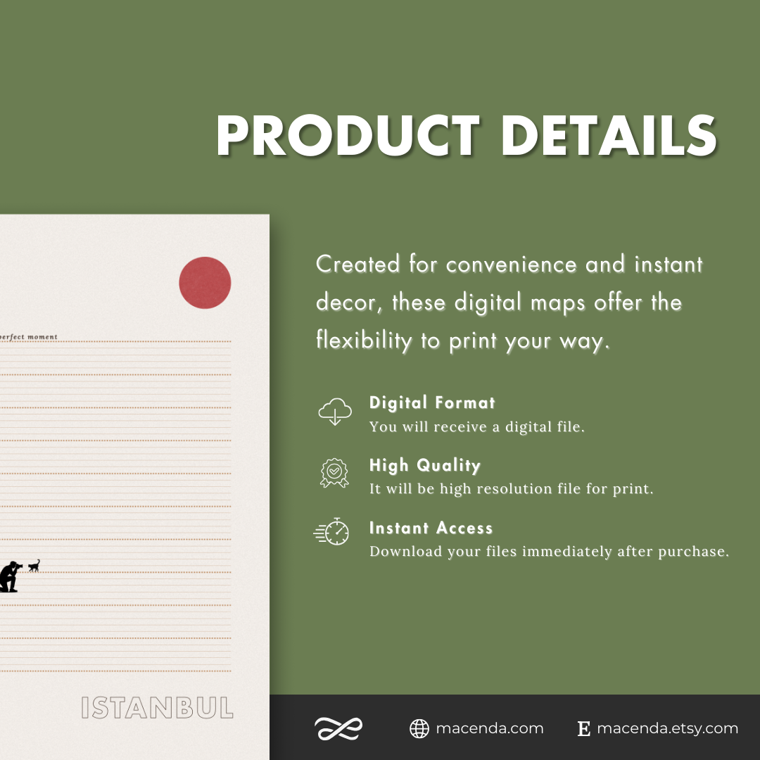 Istanbul Posing Poster - Digital