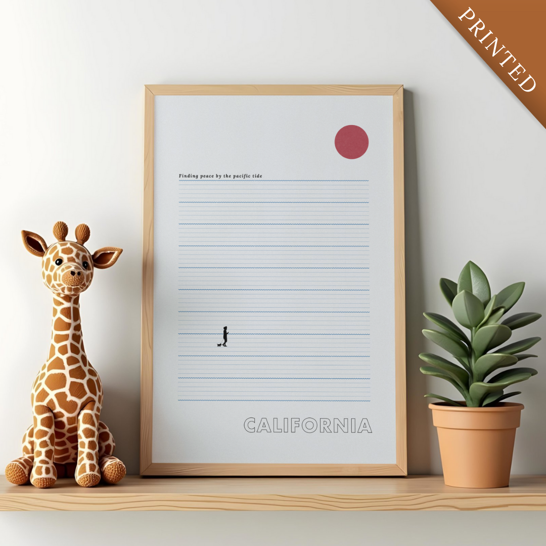 California Tide Poster - Printed