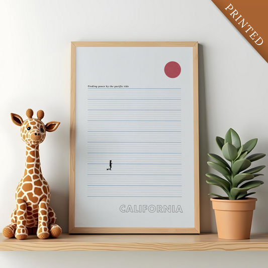 California Tide Poster - Printed