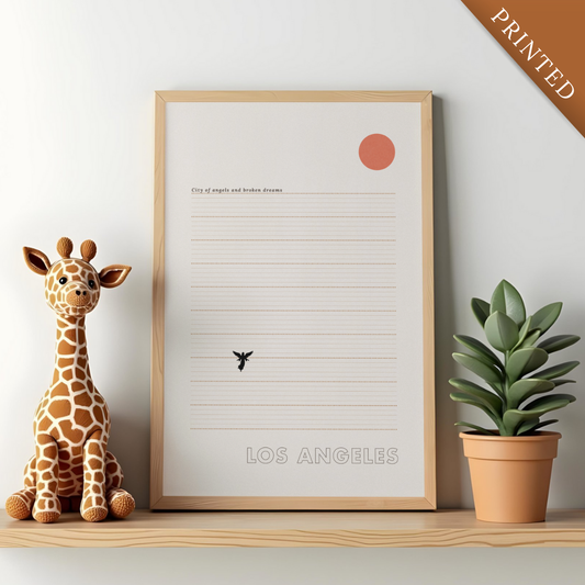 Los Angeles Angels Poster - Printed