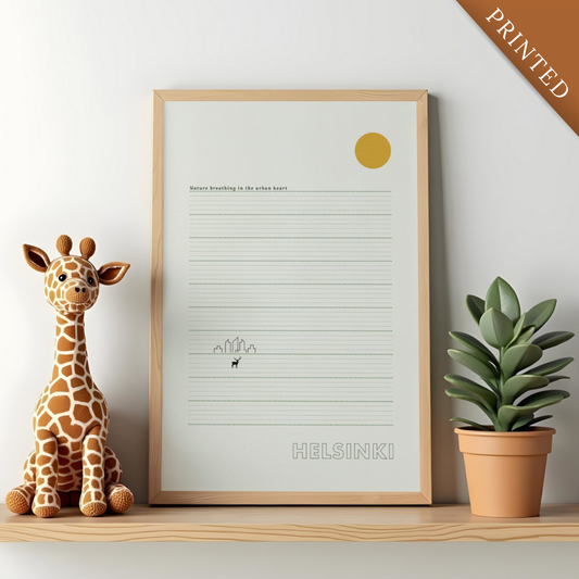 Helsinki Nature Poster - Printed
