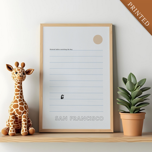 San Francisco Bay Poster - Printed