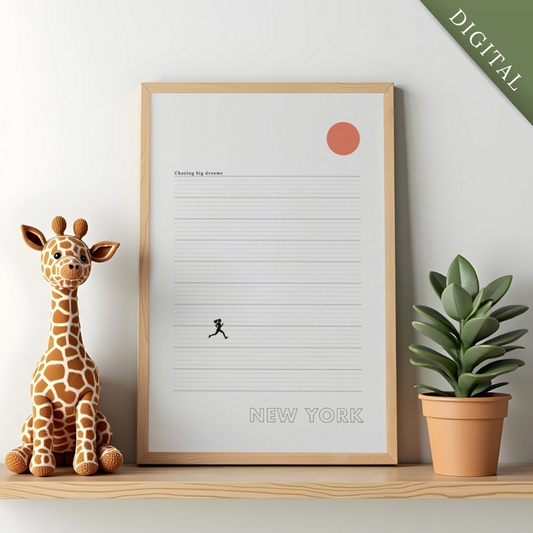 New York Dreams Poster - Digital