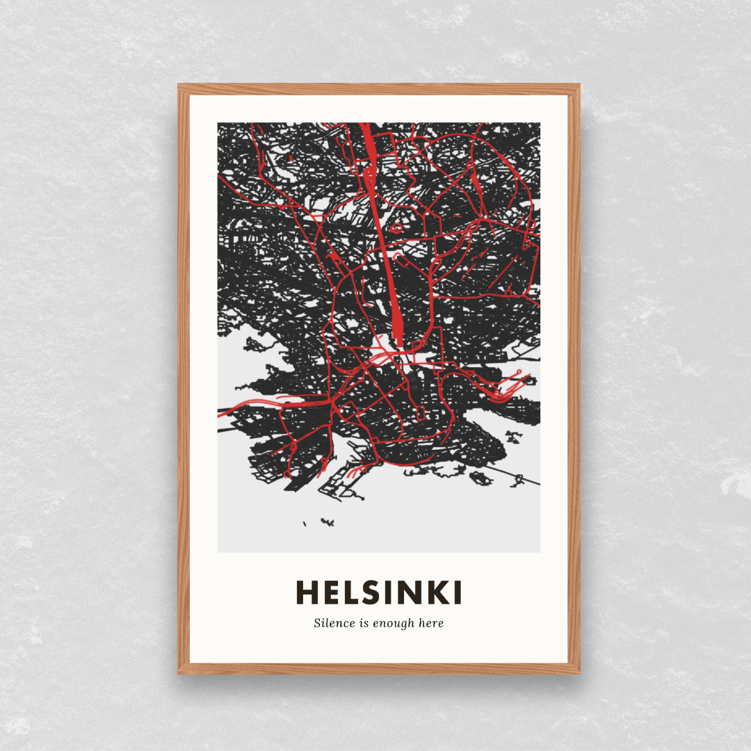 Helsinki City Map - Digital