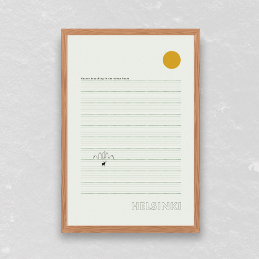 Helsinki Nature Poster - Printed
