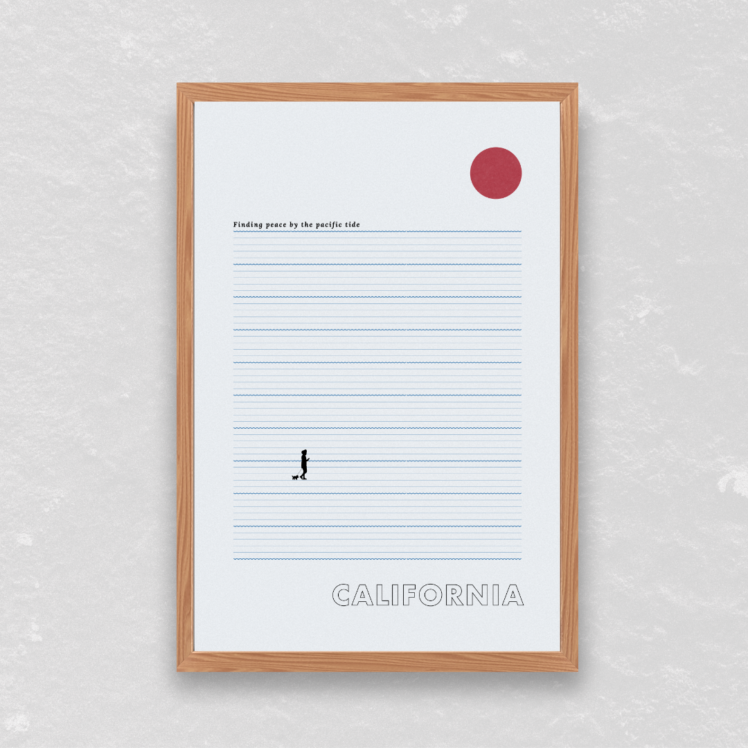 California Tide Poster - Printed