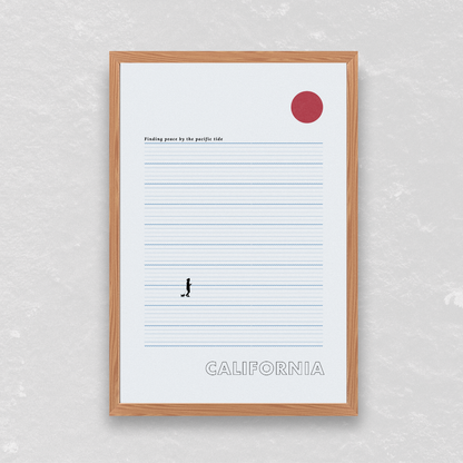California Tide Poster - Printed
