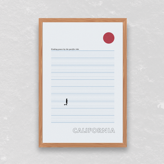 California Tide Poster - Printed