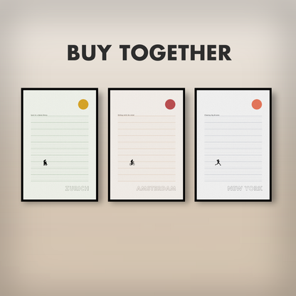 Amsterdam Riding Poster - Printed