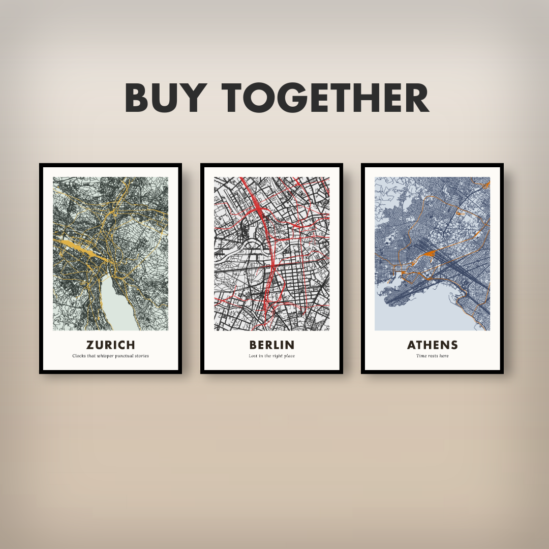 Berlin City Map - Digital