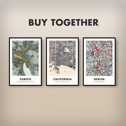 California Poster - Printed