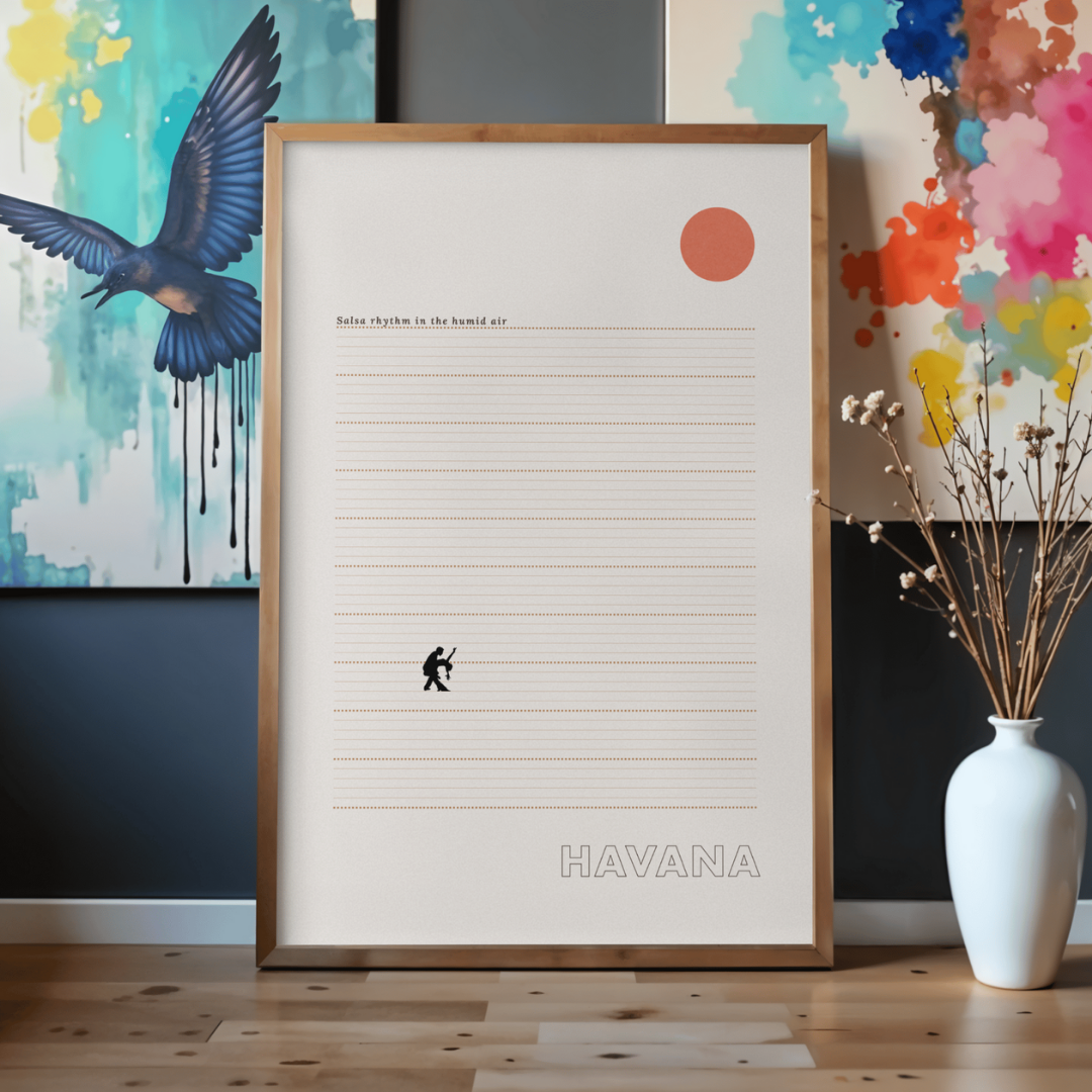 Havana Rhythm Poster - Printed