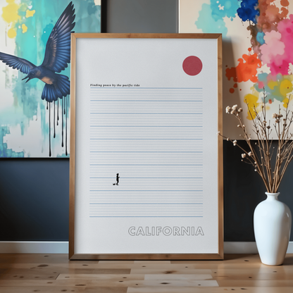 California Tide Poster - Printed