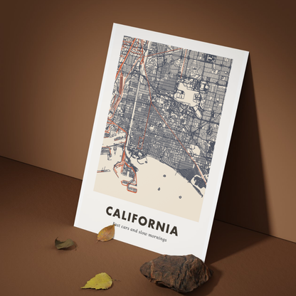 California Poster - Printed