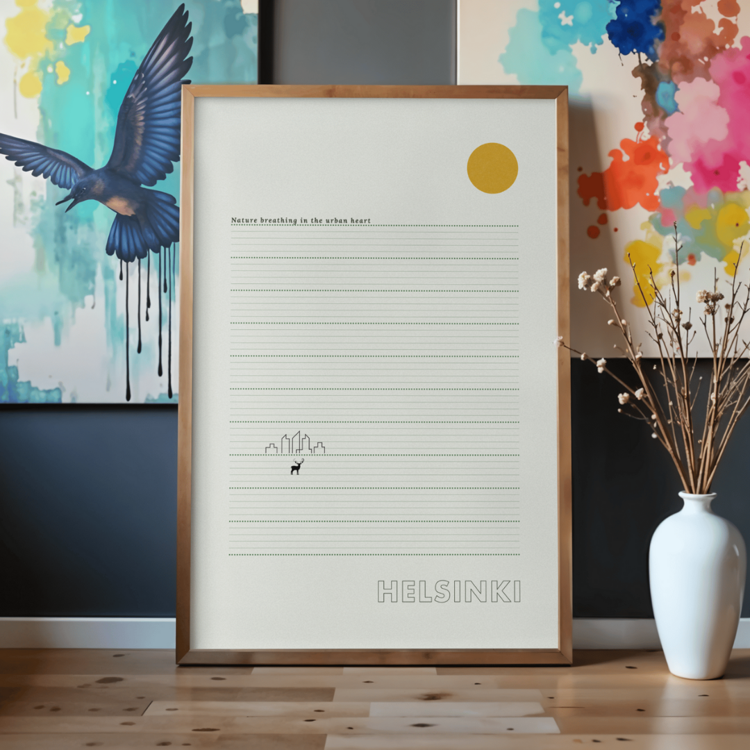 Helsinki Nature Poster - Printed
