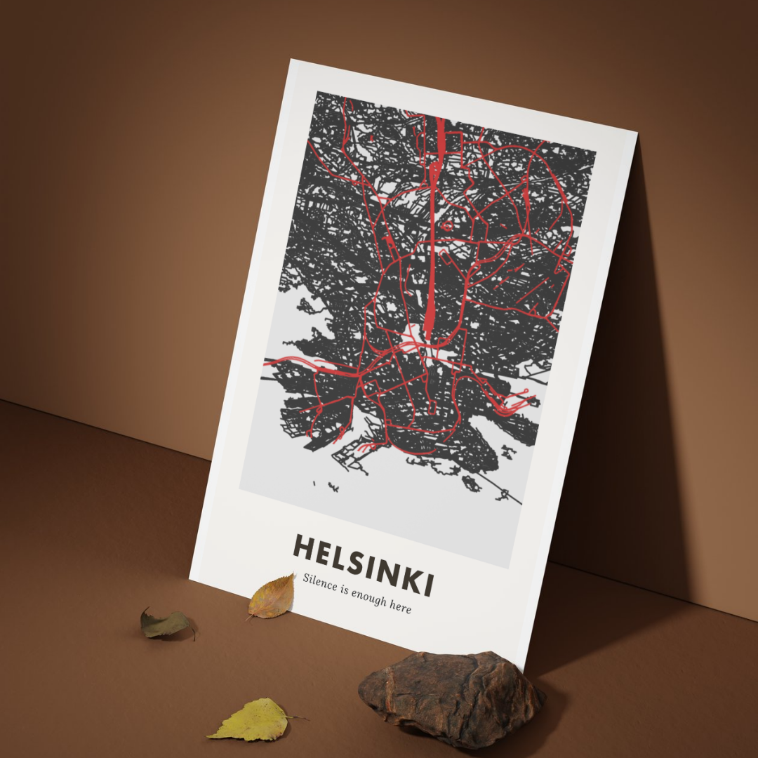 Helsinki City Map - Digital