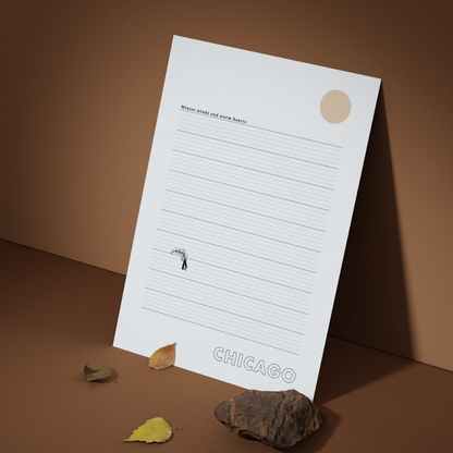 Chicago Wind Poster - Printed