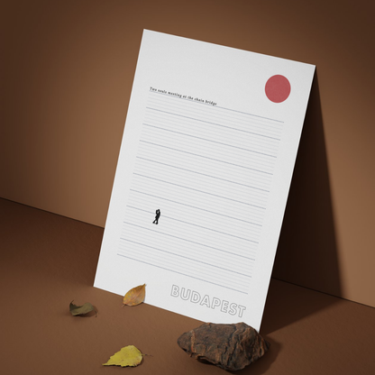 Budapest Bridge Poster - Printed