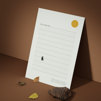 Zurich Calmness Poster - Digital